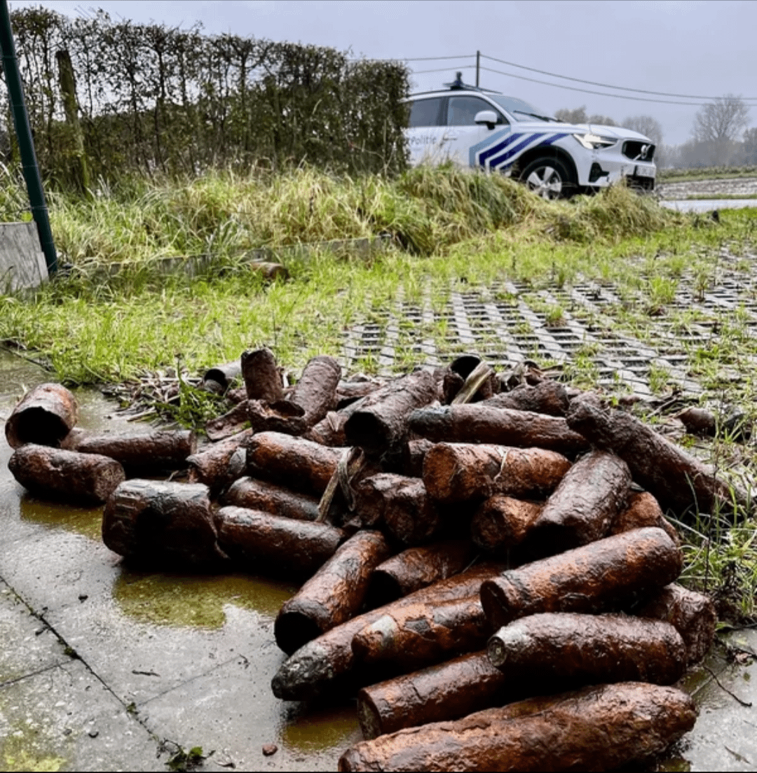 WW1 bombs are turning up in big numbers due to heavy rainfall in ...
