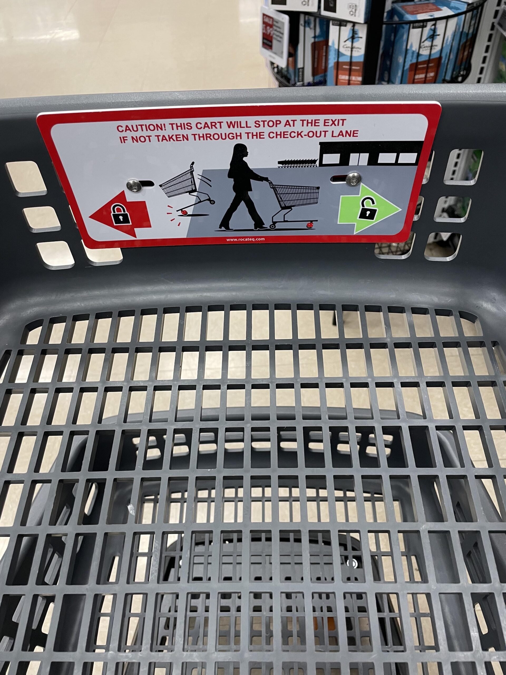 Schnucks is trying new antitheft carts USLUCK