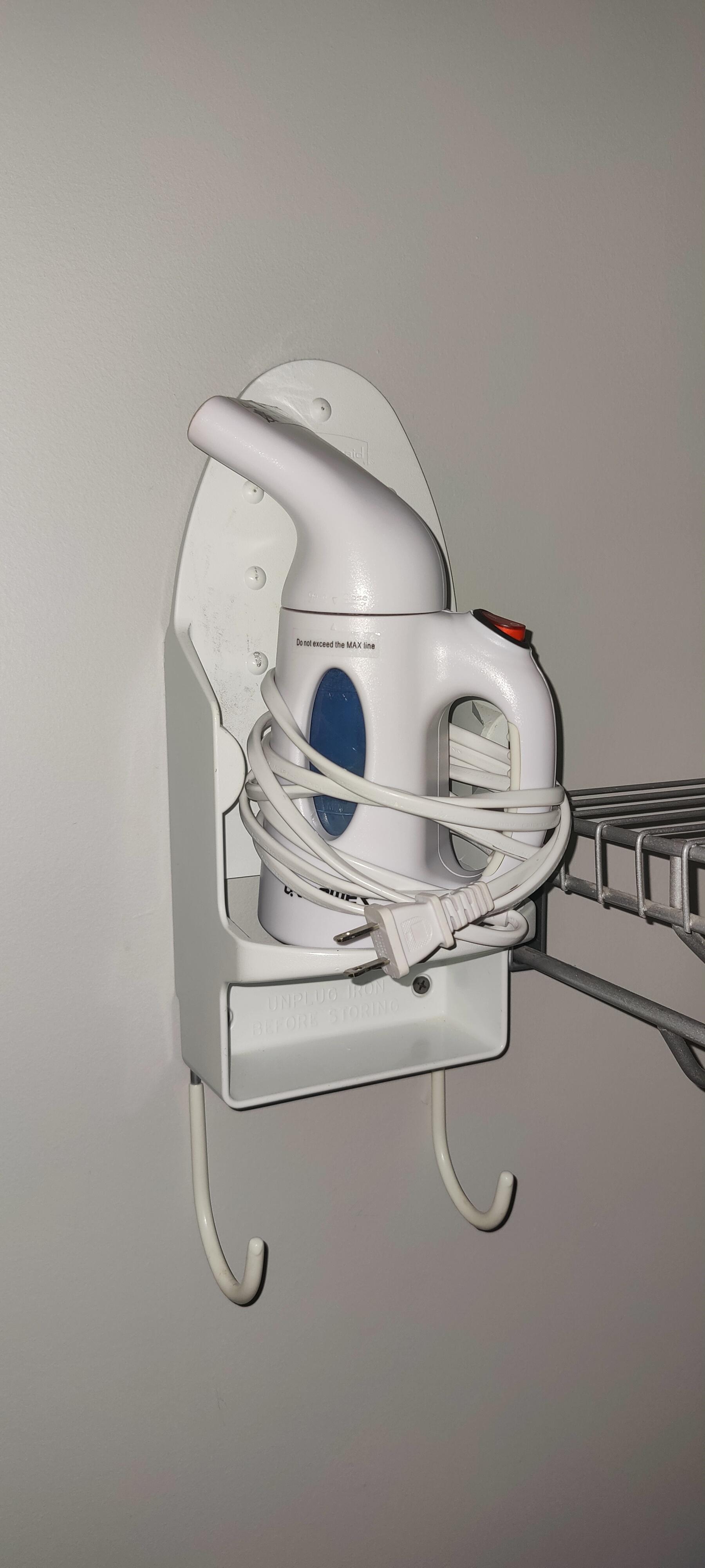 My hotel doesn't have an iron and ironing board, they provide a garment