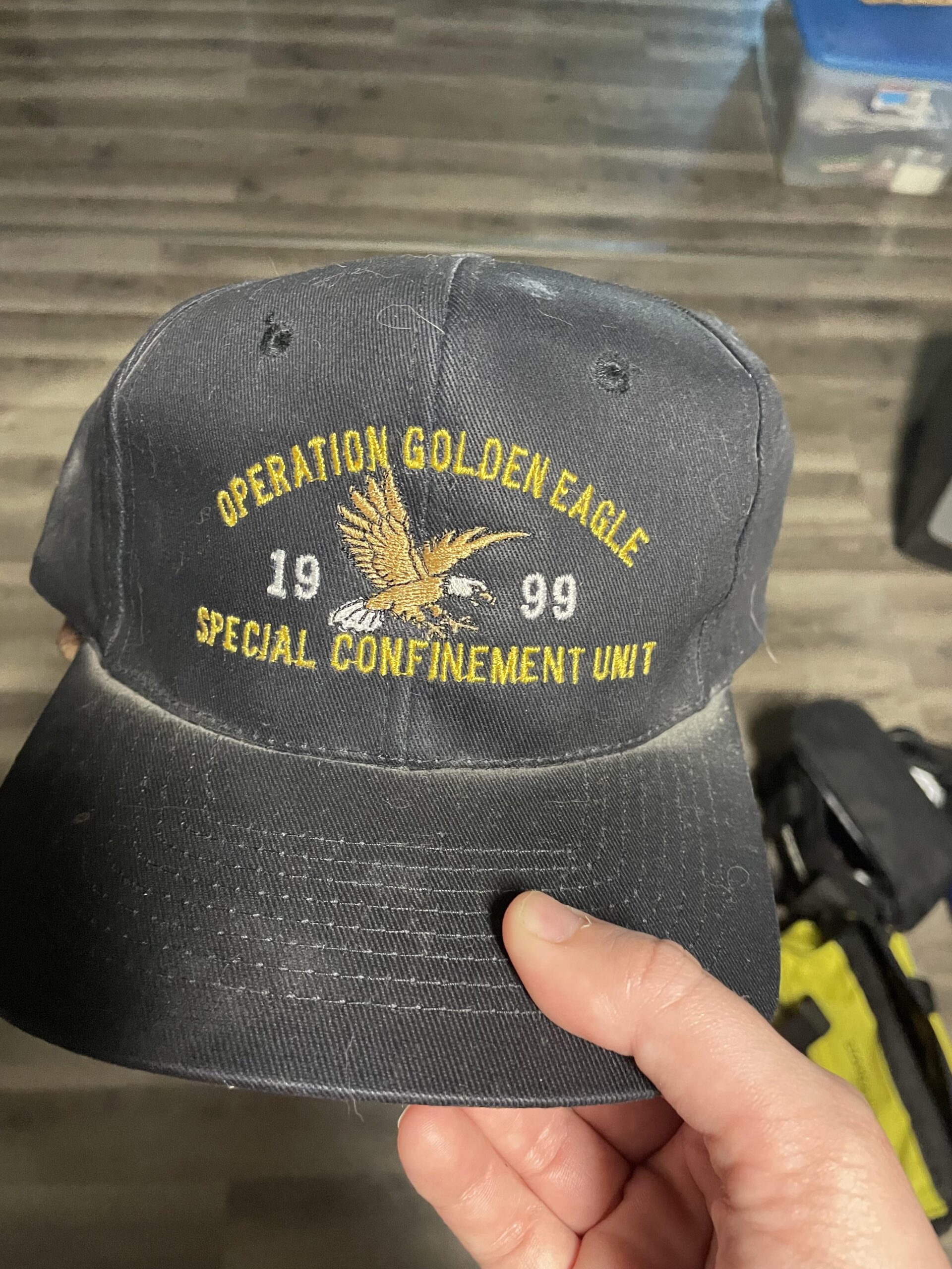 Hat they gave to correctional officers during the Timothy McVeigh ...